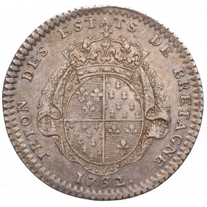 France, Bretagne, Jeton 1732