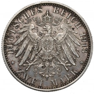 Germany, Preussen, 3 mark 1913 - 25 years of Wilhelm II reign