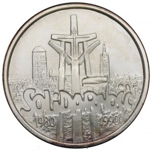 III RP, 100.000 złotych 1990 Solidarność typ B