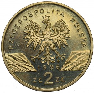 III RP, 2 zlaté 1996 Ježko