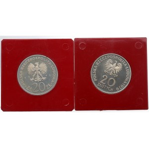 PRL, Zestaw 20 złotych 1979-81