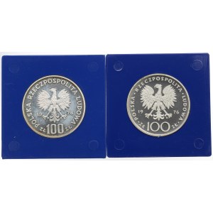 PRL, Zestaw 100 złotych 1976-78