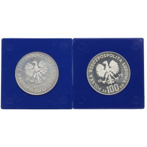 PRL, Zestaw 100 złotych 1975-78