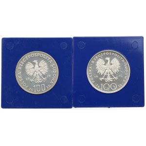 PRL, Zestaw 100 złotych 1976-78