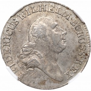 Deutschland, Preußen, 4 Pfennige 1797 - NGC MS62