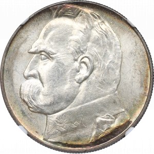 II Republic of Poland, 10 zloty 1939 Pilsudski - NGC MS62