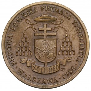 PRL, medaila za výstavbu pamätníka Primát tisícročia 1986