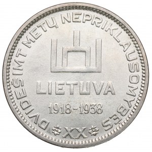 Lietuva, 10 Lit 1938, Smetona