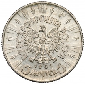 II Republic of Poland, 5 zloty 1935 Pilsudski