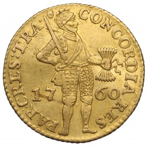 Nizozemsko, Holandsko, Ducat 1760