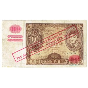 GG, 100 zlatých 1940 - Ser. CC.