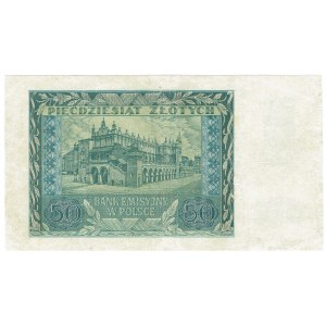 GG, 50 zloty 1940 D - RARO