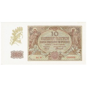 GG, 10 złotych 1940 - Ser. N