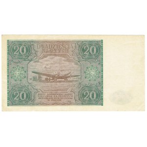 PRL, 20 zl. 1946 F
