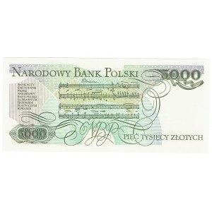 PRL, 5000 złotych 1982 AR
