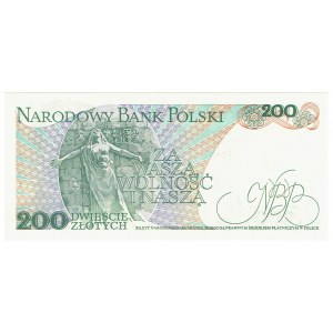 PRL, 200 złotych 1986 CU