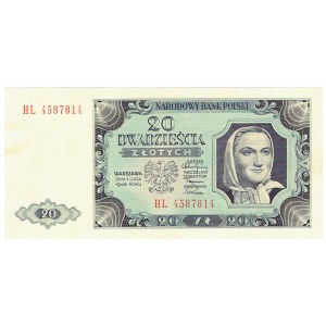 PRL, 20 złotych 1948 HL