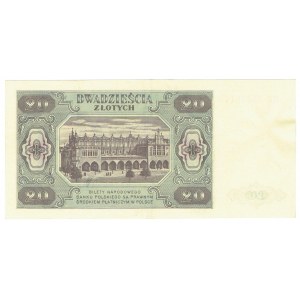 PRL, 20 zloty 1948 HL