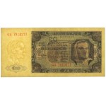 People's Republic of Poland, 20 gold 1948 GA striped paper