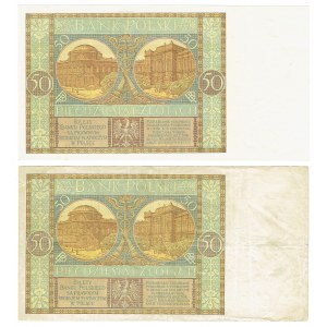 II RP, 50 gold 1929 EY, DV