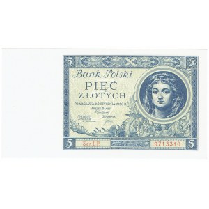 II RP, 5 złotych 1930 CP