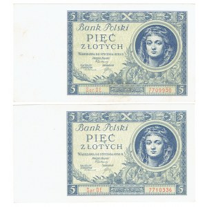 II RP, 5 gold 1930 DE