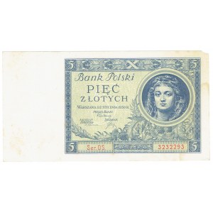 II RP, 5 złotych 1930 DS