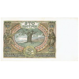 II RP, 100 zloty 1934 BN +X+ in watermark