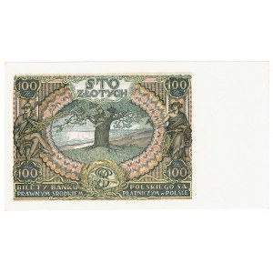 II RP, 100 gold 1934 C.J.