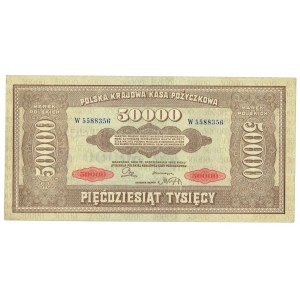 II RP, 50,000 marks 1922 W