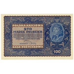 II RP, 100 poľských mariek 1919 IE SERJA A