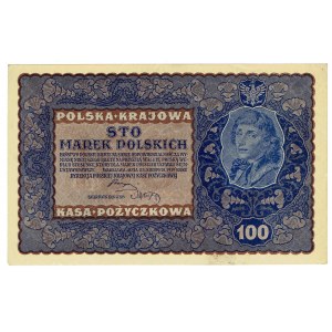 II RP, 100 poľských mariek 1919 IH SERJA G