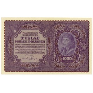 II RP, 1000 marek polskich 1919 I SERJA AH