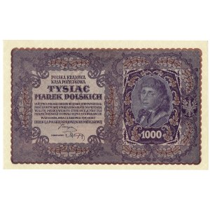 II RP, 1000 poľských mariek 1919 I SÉRIA X