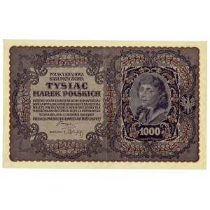 II RP, 1000 marek polskich 1919 III SERJA W