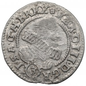 Śląsk pod panowaniem Habsburgów, Ferdynand II, 3 krajcary 1639, Glatz