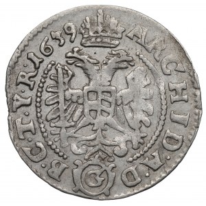 Schlesien, 3 kreuzer 1639, Glatz