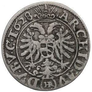 Śląsk pod panowaniem Habsburgów, Ferdynand II, 3 krajcary 1628, Wrocław