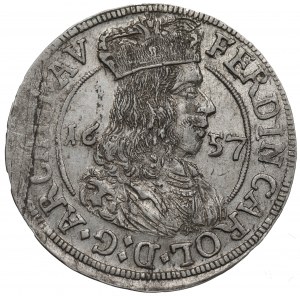 Austria, Ferdynand Karol, 3 krajcary 1657