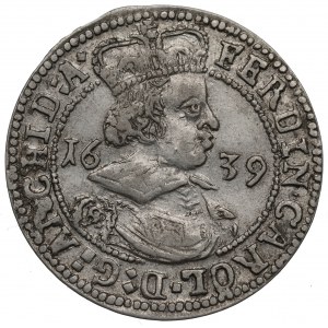 Austria, Ferdinand Carol, 3 kreuzer 1639 Hall