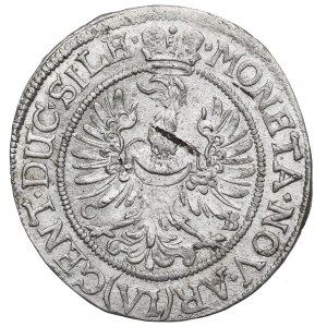 Slezsko, knížectví legnicko-březenské, Ludwika (regent), 6 krajcarů 1673, Brzeg
