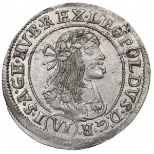 Hungary, 6 kreuzer 1671
