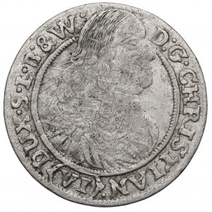 Śląsk, Księstwo Legnciko-Brzesko-Wołowskie, Christian, 6 krajcarów 1665, Brzeg