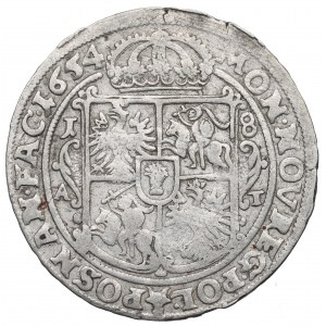 John II Casimir, 18 groschen 1654, Posen