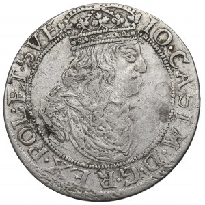 Jan II Kazimierz, Ort 1659, Kraków - IO CASIM
