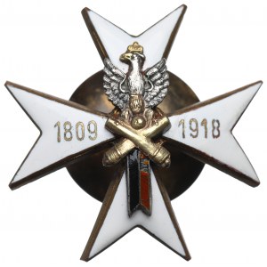 II RP, Officer's Badge of Horse Artillery Squadrons, Bush Lvov
