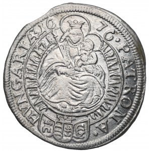 Hungary, 6 kreuzer 1676