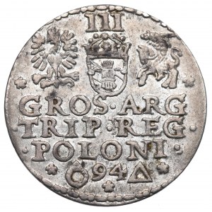 Sigismund III Vasa, 3 groschen 1594, Marienburg