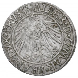 Kniežacie Prusko, Albreht Hohenzollern, Grosz 1539, Königsberg
