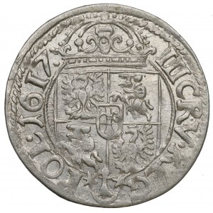 Sigismund III. Wasa, Drei-Eckig 1617, Krakau